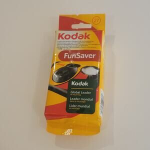 Kodak FunSaver Single Use Disposable Camera 27 Exposures SEALED Exp 8/2012